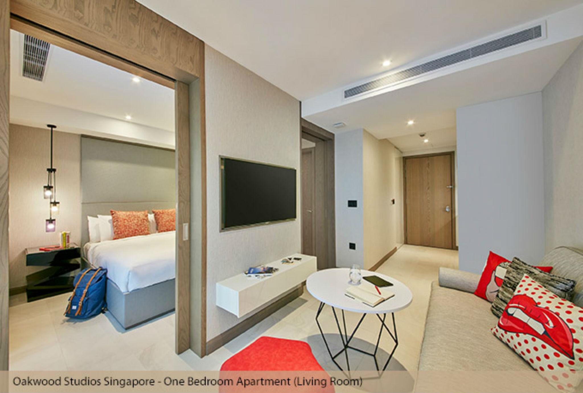 奥克伍德尚轩酒店公寓 新加坡 外观 照片